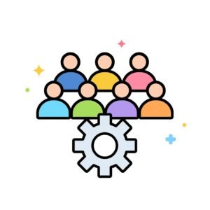 Event Organizers And Performers Icon Image